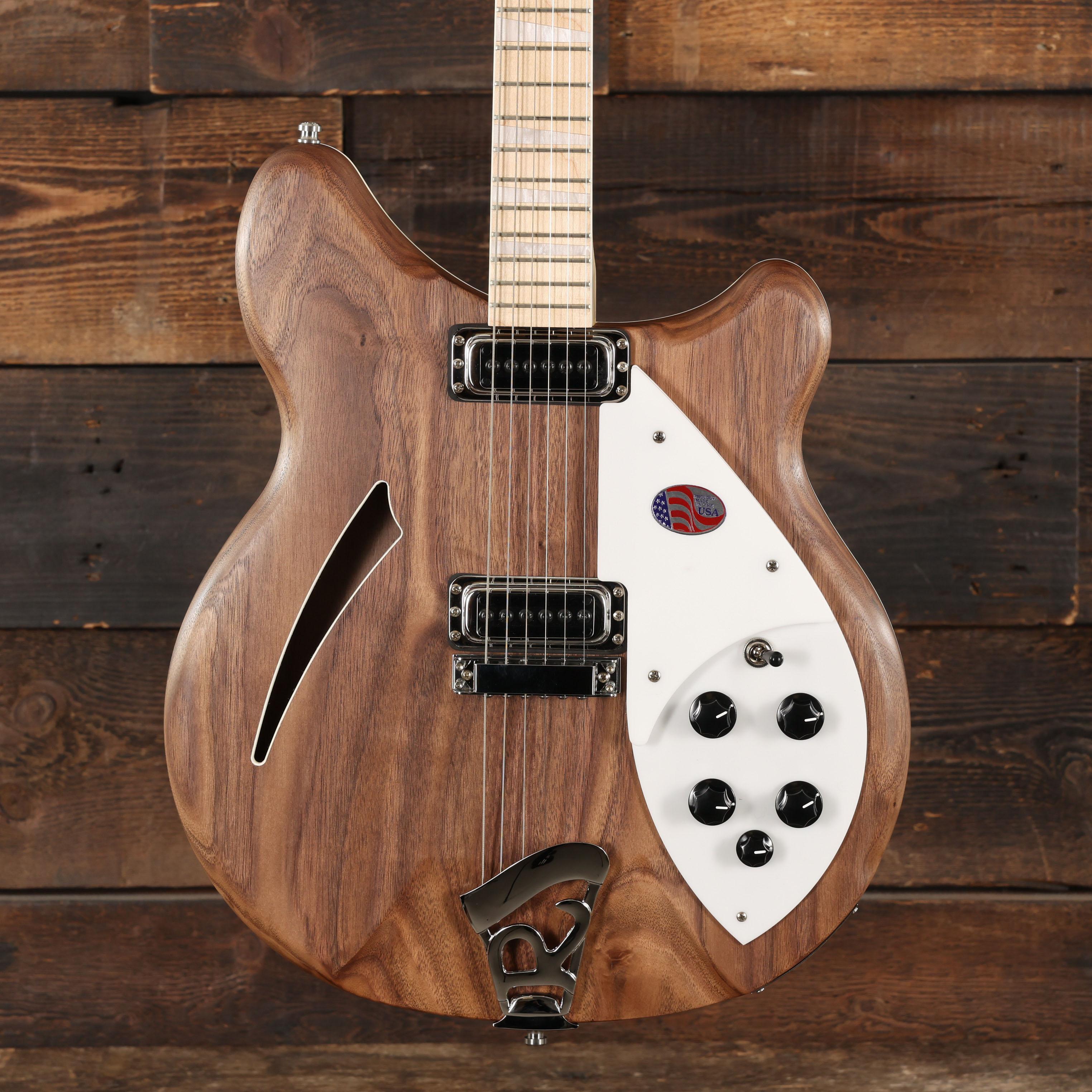 Rickenbacker 360 Semi-Hollow Electric Guitar in Walnut - Andertons